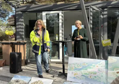 Open House Stockholm i Centrala Nacka tunnelbanans visning