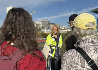 Open House Stockholm i Centrala Nacka tunnelbanans visning